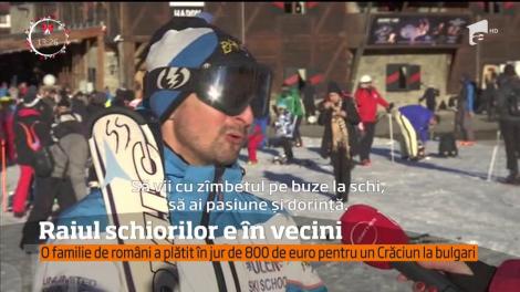 Raiul schiorilor din România e în Bulgaria!