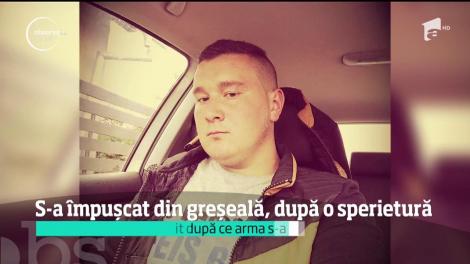 Un tânăr de 18 ani din judeţul Suceava s-a împușcat mortal, după o sperietură