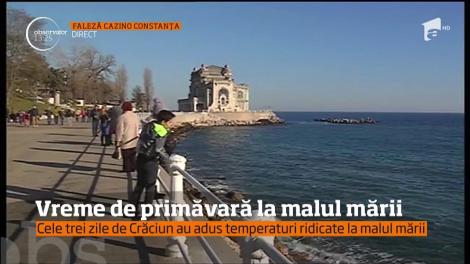 Vreme de primăvară la malul mării