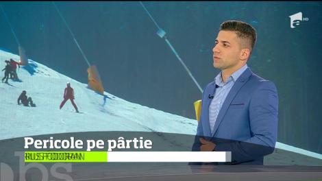 Pericole pe pârtiile de schi
