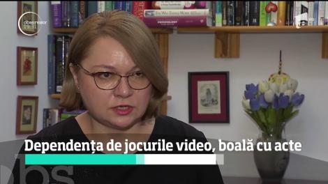 Dependența de jocurile video, boală cu acte