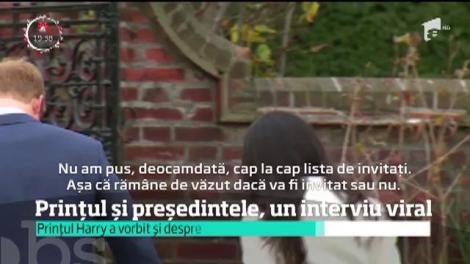 Prințul Harry și Barack Obama, un interviu viral