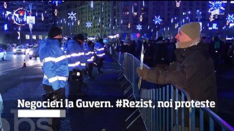 Negocieri la Guvern! Reprezentanții protestarilor au fost nemulțumiți de discuția cu premierul