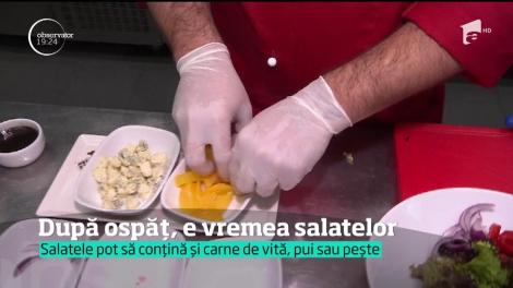 După ospăț, e vremea salatelor