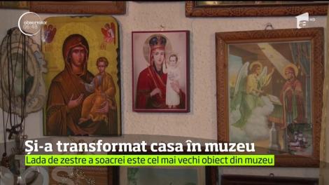 O bătrână din Dâmboviţa iubeşte foarte mult tradiţia românească. Femeia şi-a amenajat în propria locuinţă un muzeu cu obiecte vechi