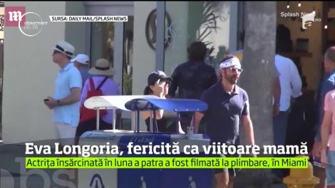 Eva Longoria, fericită ca viitoare mamă