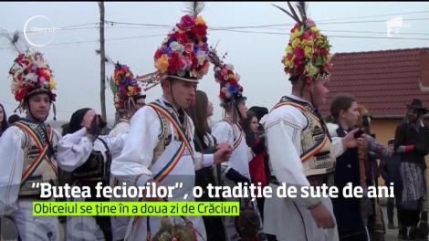 "Butea feciorilor", o tradiție de sute de ani