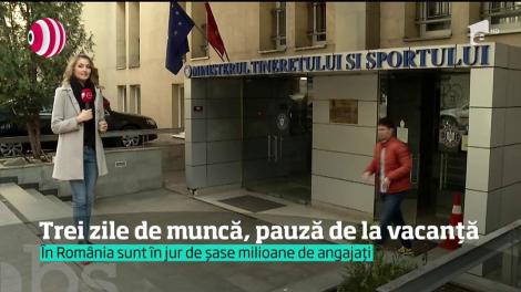 S-a încheiat vacanţa, bugetarii au fost chemaţi la muncă