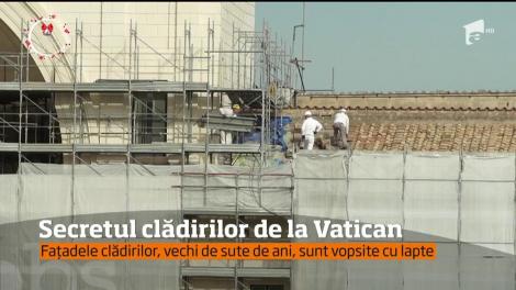 Secretele ascunse de vopseaua folosită pentru renovarea clădirilor de la Vatican