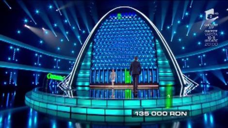 Runda a treia i-a adus Andreei și soțului ei suma de 74.899 RON