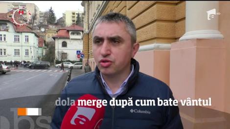 Telegondola, din Masivul Postăvaru, merge după cum bate vântul