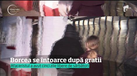 Cristi Borcea va lua masa de Revelion la Jilava. Afaceristul s-a întors la închisoare, după o permisie de câteva zile, în care a petrecut Crăciunul în familie