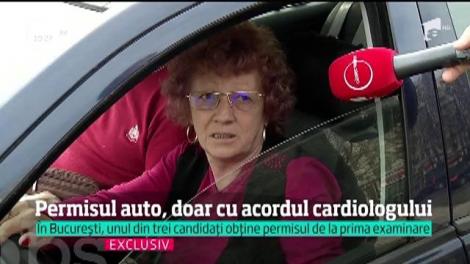 Permisul auto, doar cu acordul cardiologului