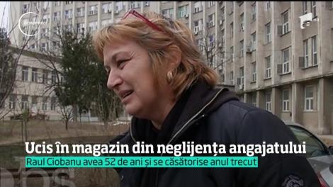 Sfârşit cumplit pentru un bărbat din Gorj! A murit la cumpărături, strivit sub un container manevrat greşit de un angajat al supermarketului