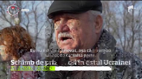 Schimb de prizonieri în estul Ucrainei