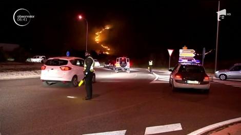 Amplu incendiu de pădure pe insula Mallorca