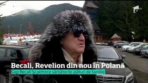 Gigi Becali, Revelion din nou în Poiană