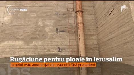 Israelul încearcă să aducă ploaia prin orice mijloace, după patru ani de secetă