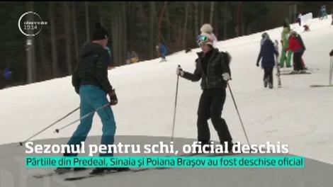 Se strigă deja pârtie pe Valea Prahovei! S-a deschis oficial sezonul de schi