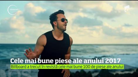 Cele mai bune piese ale anului 2017. Surpriză mare la locul 1! "Despacito", abia pe a patra poziţie