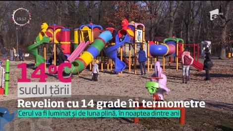 Revelion cu 14 grade în termometre! Prima zi din 2018 va fi una dintre cele mai călduroase din istorie