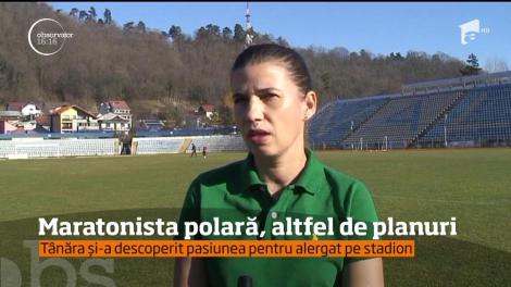 Maratonistă polară, atfel de planuri. Simona Dumitrescu este prima femeie din România care a alergat la Polul Nord