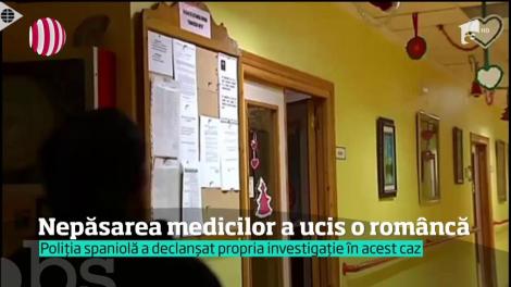 O româncă a fost ignorată de medicii spanioli până a murit. Timp de 12 ore, femeia a aşteptat ajutorul lor. S-a stins singură, în faţa unei uşi