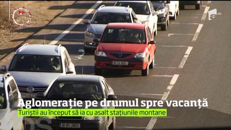 Aglomerație pe drumul spre vacanță