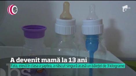 O copilă din Baia Mare a devenit mamă la 13 ani