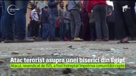 Creştinii de confesiune coptă din Egipt au fost din nou ţinta unui atac terorist revendicat de Statul Islamic