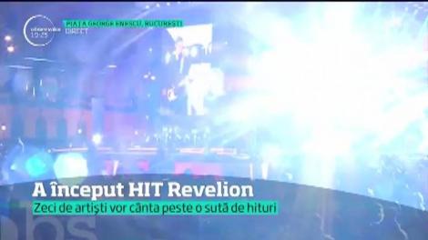 A început petrecerea de Revelion în Capitală