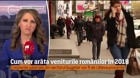 Schimbări importante de la 1 ianuarie. Ce se va întâmpla cu salariile românilor în 2018