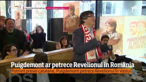 Potrivit presei spaniole, fostul lider catalan Carles Puigdemont petrece Revelionul la Vaslui