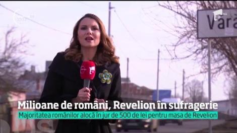 Şase din zece români petrec Anul Nou acasă, în familie