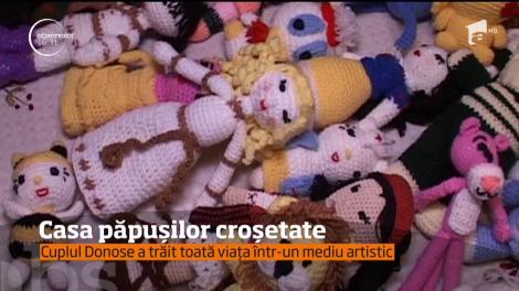 Casa păpușilor croşetate din Huşi