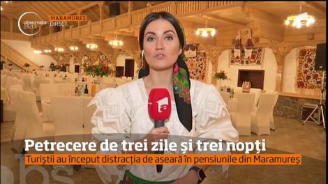 În Maramureş, petrecerea de Revelion durează ca-n basme, trei zile și trei nopţi