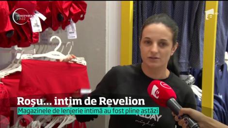 Revelion intim. Înainte de Anul Nou, cel mai bine s-a vândut lenjeria roşie
