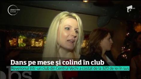 De Revelion, dans pe mese și colind în club