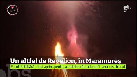 Noaptea dintre ani, ca-n basme în inima Maramureşului