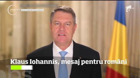 Mesajul lui Klaus Iohannis pentru români de Anul Nou