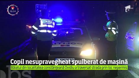 Tragedie în prima zi din an pentru o familie din Constanţa! Băiatul de numai 11 ani a murit pe loc după ce a fost spulberat de un autoturism pe DN 2A