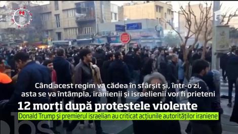 Bilanţul protestelor violente din Iran din ultimele zile a crescut la 12 morţi