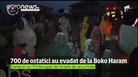 Peste 700 de ostatici ai grupării teroriste Boko Haram au reuşit să evadeze în noaptea de Revelion