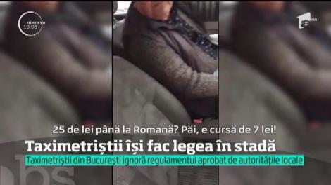 Scandalul şoferilor de taxi se lasă cu amenzi de zeci de mii de lei. Şi totuşi, în stradă, nimic nu s-a schimbat. Taximetriştii continuă să încalce legea, sub ochii autorităţilor