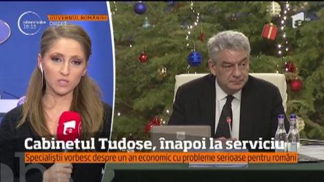 Cabinetul Tudose, înapoi la serviciu