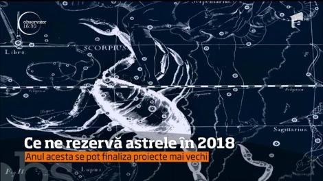 Ce ne rezervă astrele în 2018: UN AN AL MARILOR DECIZII! Scorpionii, favoriții horoscopului