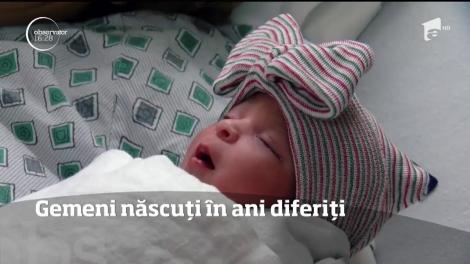 Doi copii din statul american California au venit pe lume chiar la cumpăna dintre ani