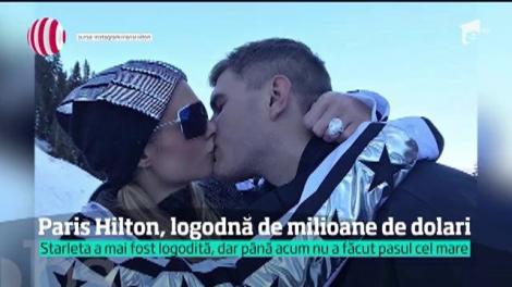 Cea mai rebelă vedetă din showbiz s-a logodit la 36 de ani! Paris Hilton a fost cerută de soţie cu un inel impresionant, în valoare de două milioane de dolari