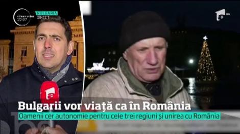 Separatiştii bulgari cer unirea cu România!