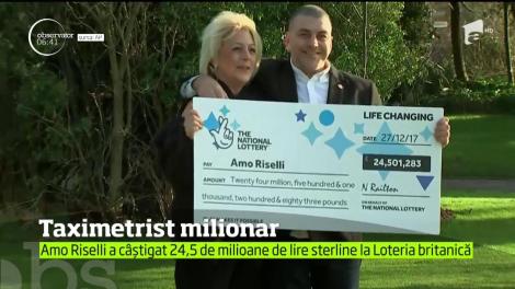 Cel mai norocos taximetrist! A câștigat atât de mulți bani la Loto, încât nu a mai fost capabil să se urce la volan. Euforia l-a dat gata!